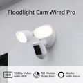 Ring Floodlight Cam Wired Pro Outdoor Wireless 1080p Surveillance Camera  White RINB08FCWRXQR